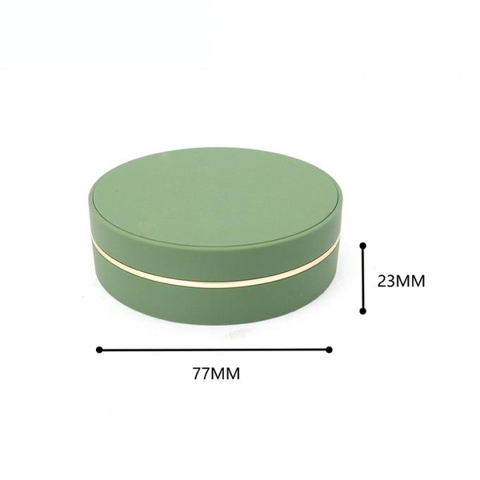Transparent Snap Closure Empty Cushion Foundation Case for 15g Compact Powder Skin Care Items 3