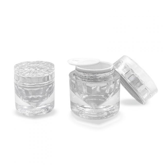 15g 30g Cosmetic Packaging Jar Airless Plastic Cream Jar With Two Sizes 0