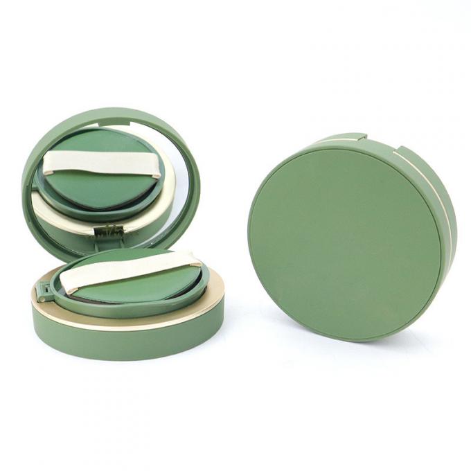 Transparent Snap Closure Empty Cushion Foundation Case for 15g Compact Powder Skin Care Items 1