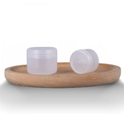 Round PP Cosmetic Packaging Jar 100g Cream Jar High Durability