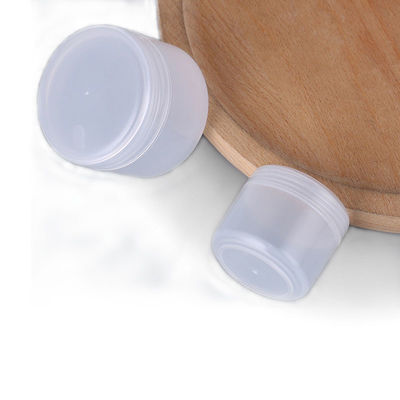Round PP Cosmetic Packaging Jar 100g Cream Jar High Durability