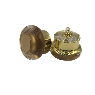 Lightweight Acrylic Cosmetic Packaging Jar 45×44mm Good Transparency