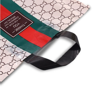 Tear Resistant Custom Printed Retail Reusable Shopping Bags With Handles
