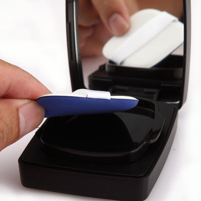 China Multicolored Empty Cushion Foundation Case 75*75*23mm Lightweight