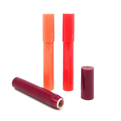 User Friendly Twist Cosmetic Pen 3g Lip Stick Container Offset Printing