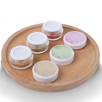 Good price PMMA Empty Cosmetic Cream Jars With Screw Cap Eco Friendly online